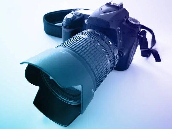 Professional camera used to gather admissible evidence